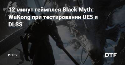 12 минут геймплея Black Myth: WuKong при тестировании UE5 и DLSS — Игры на DTF - dtf.ru