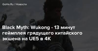 Black Myth: Wukong - 13 минут геймплея грядущего китайского экшена на UE5 в 4K - goha.ru