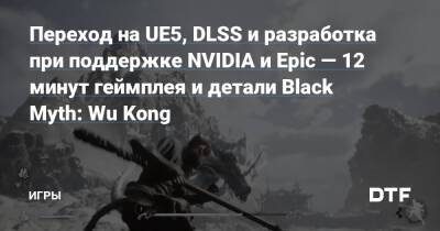 Переход на UE5, DLSS и разработка при поддержке NVIDIA и Epic — 12 минут геймплея и детали Black Myth: Wu Kong — Игры на DTF - dtf.ru