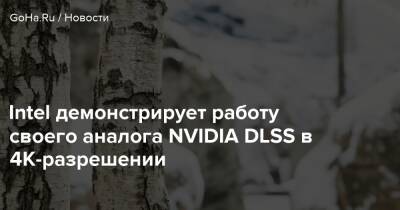 Intel демонстрирует работу своего аналога NVIDIA DLSS в 4K-разрешении - goha.ru