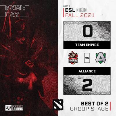 Team Empire проиграла Alliance на ESL One Fall 2021 - cybersport.metaratings.ru - Снг