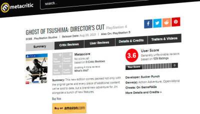 Ghost of Tsushima засыпали бомбящими отзывами - gameinonline.com