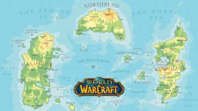 Фанат World of Warcraft создал «правильную» карту Азерота с учетом климата и рельефа - mmo13.ru