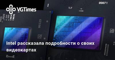 Intel рассказала подробности о своих видеокартах - vgtimes.ru