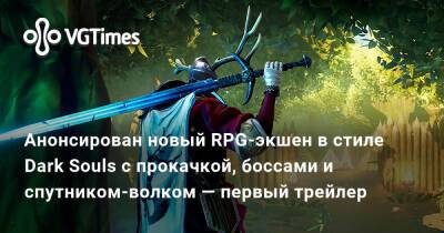 Анонсирован новый RPG-экшен в стиле Dark Souls с прокачкой, боссами и спутником-волком — первый трейлер - vgtimes.ru