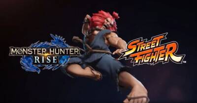 В Monster Hunter Rise появится боец из Street Fighter - cybersport.ru
