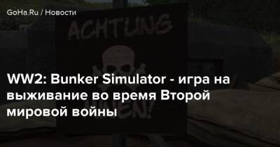 WW2: Bunker Simulator - игра на выживание во время Второй мировой войны - goha.ru