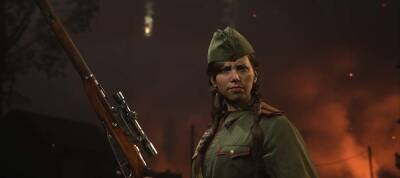 Отважная русская женщина режет фашистов в первом геймплейном ролике Call of Duty: Vanguard - gametech.ru