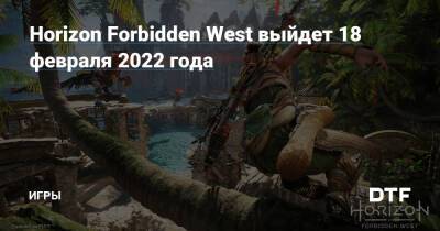 Horizon Forbidden West выйдет 18 февраля 2022 года — Игры на DTF - dtf.ru