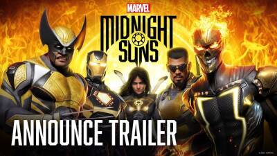 Анонсирована новая пошаговая стратегия Midnight Suns по Marvel - lvgames.info