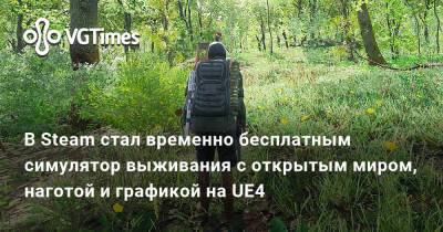 В Steam стал временно бесплатным симулятор выживания с открытым миром, наготой и графикой на UE4 - vgtimes.ru