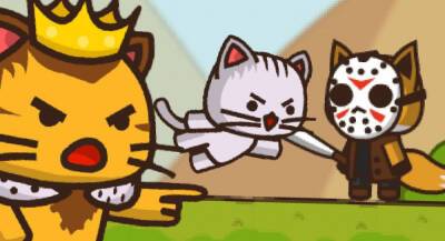 Котята защищают замки в пиксельной Numpurr Card Wars - app-time.ru