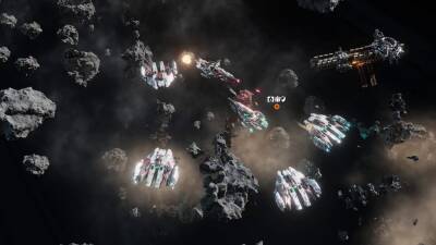 Трейлер с игровым процессом космической стратегии Falling Frontier - lvgames.info