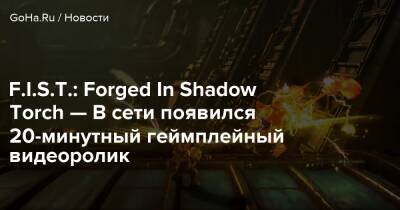 F.I.S.T.: Forged In Shadow Torch — В сети появился 20-минутный геймплейный видеоролик - goha.ru