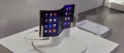 Samsung показала смартфон, который складывается в двух местах - gamemag.ru - Южная Корея