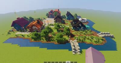 Stardew Valley - Геймер построил локацию из Stardew Valley в Minecraft - cybersport.ru