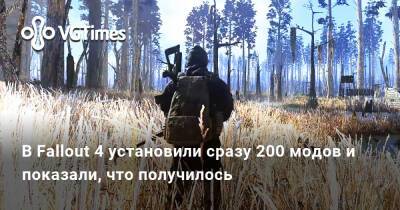 В Fallout 4 установили сразу 200 модов и показали, что получилось - vgtimes.ru