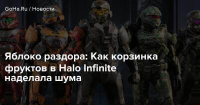 Яблоко раздора: Как корзинка фруктов в Halo Infinite наделала шума - goha.ru