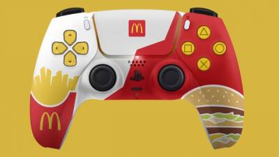 McDonald's по ошибке показала собственный дизайн контроллера для PS5 - igromania.ru - Австралия