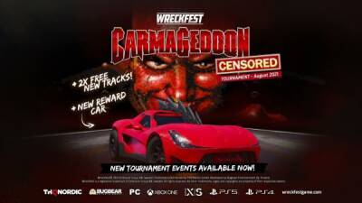 Wreckfest получит турнир, вдохновлённый Carmageddon - playground.ru