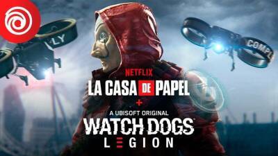 В Watch Dogs: Legion запущено событие, посвященное сериалу «Бумажный дом» - mmo13.ru