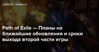 Крис Уилсон - Path of Exile — Планы на ближайшие обновления и сроки выхода второй части игры - goha.ru