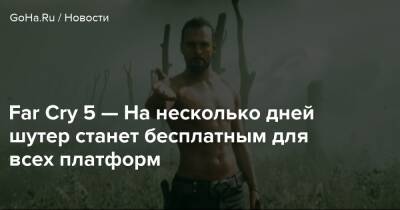 Far Cry 5 — На несколько дней шутер станет бесплатным для всех платформ - goha.ru