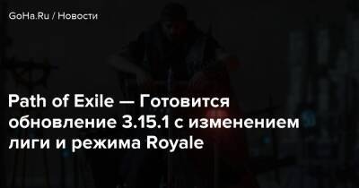 Path of Exile — Готовится обновление 3.15.1 с изменением лиги и режима Royale - goha.ru