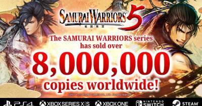 Авторы серии игр Samurai Warriors объявили о 8 млн проданных копий - cybersport.ru