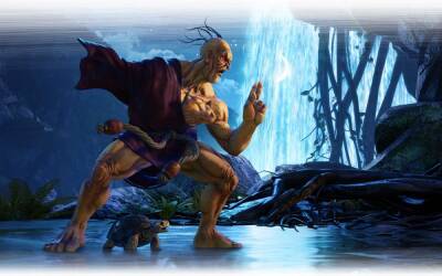 Акир Казам - Оро и черепашка избивают Рю и Акуму в трейлере персонажа Street Fighter V: Champion Edition - igromania.ru
