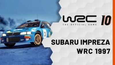 WRC 10 - Трейлер Subaru Impreza WRC 1997 - playground.ru