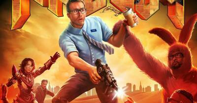 Рейнольдс Райан - Шон Леви - Создатели «Главного героя» выпустили постеры к фильму с отсылками к GTA, Minecraft и Doom - cybersport.ru