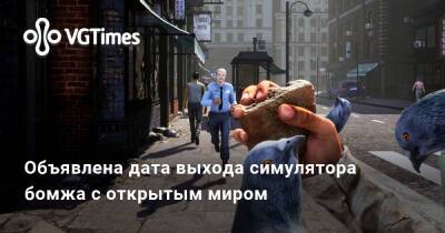 Объявлена дата выхода симулятора бомжа с открытым миром - vgtimes.ru