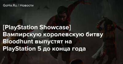 Playstation Showcase - [PlayStation Showcase] Вампирскую королевскую битву Bloodhunt выпустят на PlayStation 5 до конца года - goha.ru - Прага