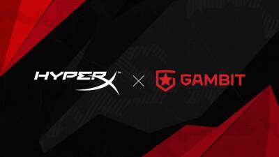 Gambit Esports объявила о партнёрстве с HyperX - cybersport.metaratings.ru - Moscow