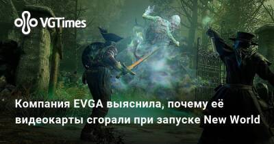 Компания EVGA выяснила, почему её видеокарты сгорали при запуске New World - vgtimes.ru