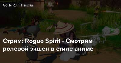 Мира Духов - Стрим: Rogue Spirit - Смотрим ролевой экшен в стиле аниме - goha.ru