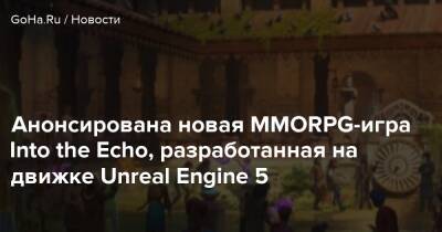 Анонсирована новая ММОRPG-игра Into the Echo, разработанная на движке Unreal Engine 5 - goha.ru