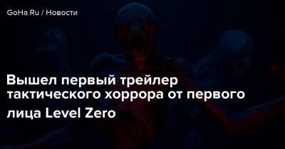 Вышел первый трейлер тактического хоррора от первого лица Level Zero - goha.ru