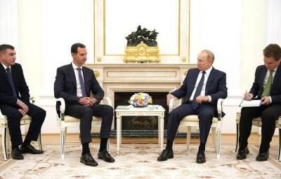 Владимир Путин - Путин и Асад обсудили в Москве сирийский тупик - news.ru - Сша - Россия - Москва - Сирия
