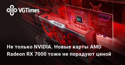 Не только NVIDIA. Новые карты AMD Radeon RX 7000 тоже не порадуют ценой - vgtimes.ru