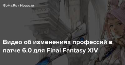 Видео о изменениях профессий в патче 5.0 для Final Fantasy XIV - goha.ru