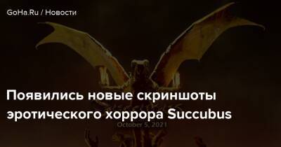Появились новые скриншоты эротического хоррора Succubus - goha.ru