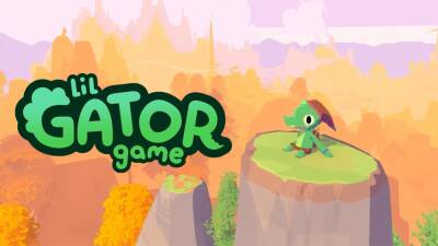 Милый аллигатор и его картонные враги в трейлере приключения Lil Gator Game - playisgame.com