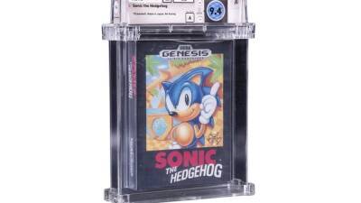 Mega Drive - «Это что, мошенники?» — разработчик Соника удивляется рекордному аукциону Sonic the Hedgehog - stopgame.ru