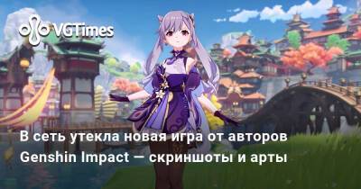 В сеть утекла новая игра от авторов Genshin Impact — скриншоты и арты - vgtimes.ru - Япония