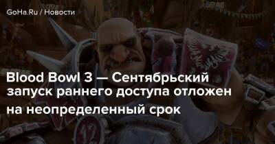 Blood Bowl 3 — Сентябрьский запуск раннего доступа отложен на неопределенный срок - goha.ru