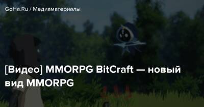[Видео] MMORPG BitCraft — новый вид MMORPG - goha.ru