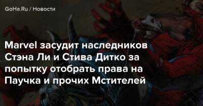 Стив Дитко - Стэн Ли - Marvel засудит наследников Стэна Ли и Стива Дитко за попытку отобрать права на Паучка и прочих Мстителей - goha.ru - Сша