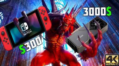 Видео сравнение графики Diablo 2 Resurrected на ПК с RTX 3090 и Nintendo Switch — разницы почти нет - gametech.ru